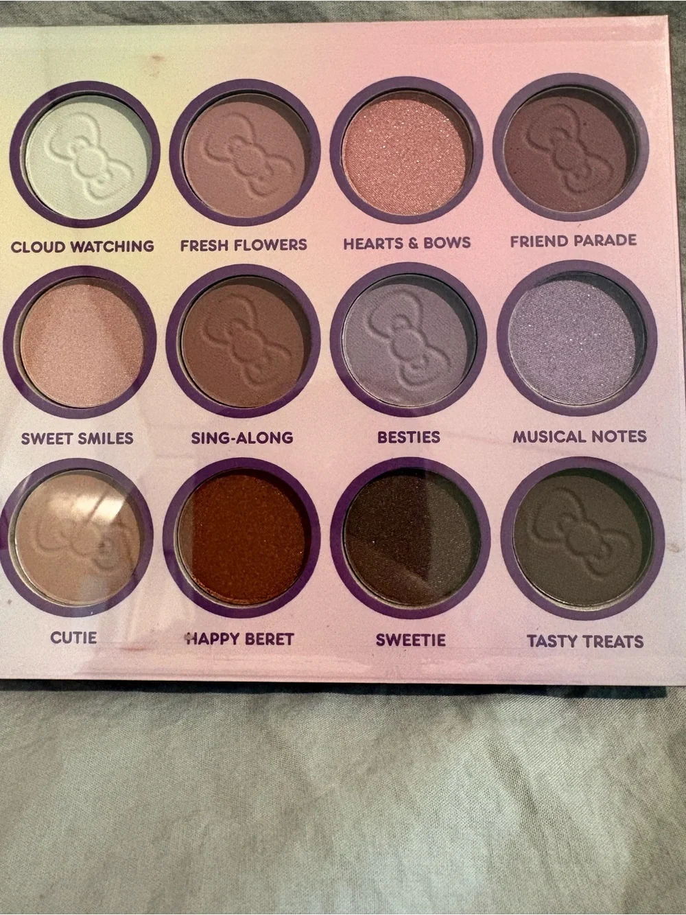 Hello Kitty & Friends 12 Shade Eyeshadow Palette